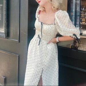 FOR LOVE & LEMONS Eden Midi Dress